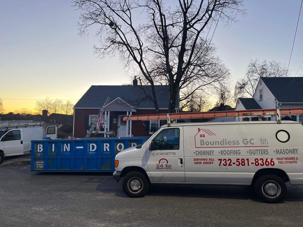 Fixing a roof leak in New Jersey home. Roof leak experts near me. 