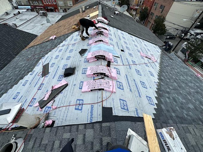 Roof repair experts in Rockaway. 